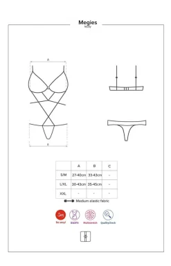 Obsessive Body|Body - Megies body z paskami