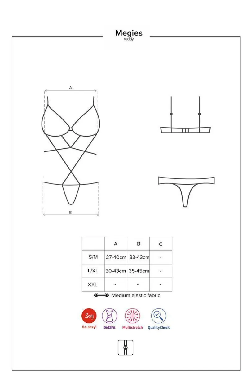 Obsessive Body|Body - Megies body z paskami