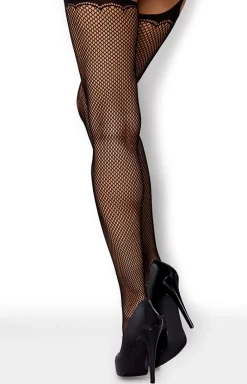 Damskie Obsessive Rajstopy|Pończochy Kabaretki - pończochy kabaretki z pasem Garter stockings S232