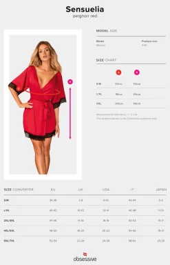 Obsessive Szlafroki I Peniuary|Koszulki - Sensuelia robe szlafrok