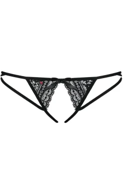 Damskie Obsessive Stringi Sznurki|Stringi Damskie - stringi otwarte z dziurką w kroku Picantina
