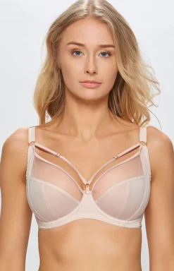 Miss Fabio Biustonosz Z Pasków - Ola/F0202/118 biustonosz soft z ozdobnymi paskami
