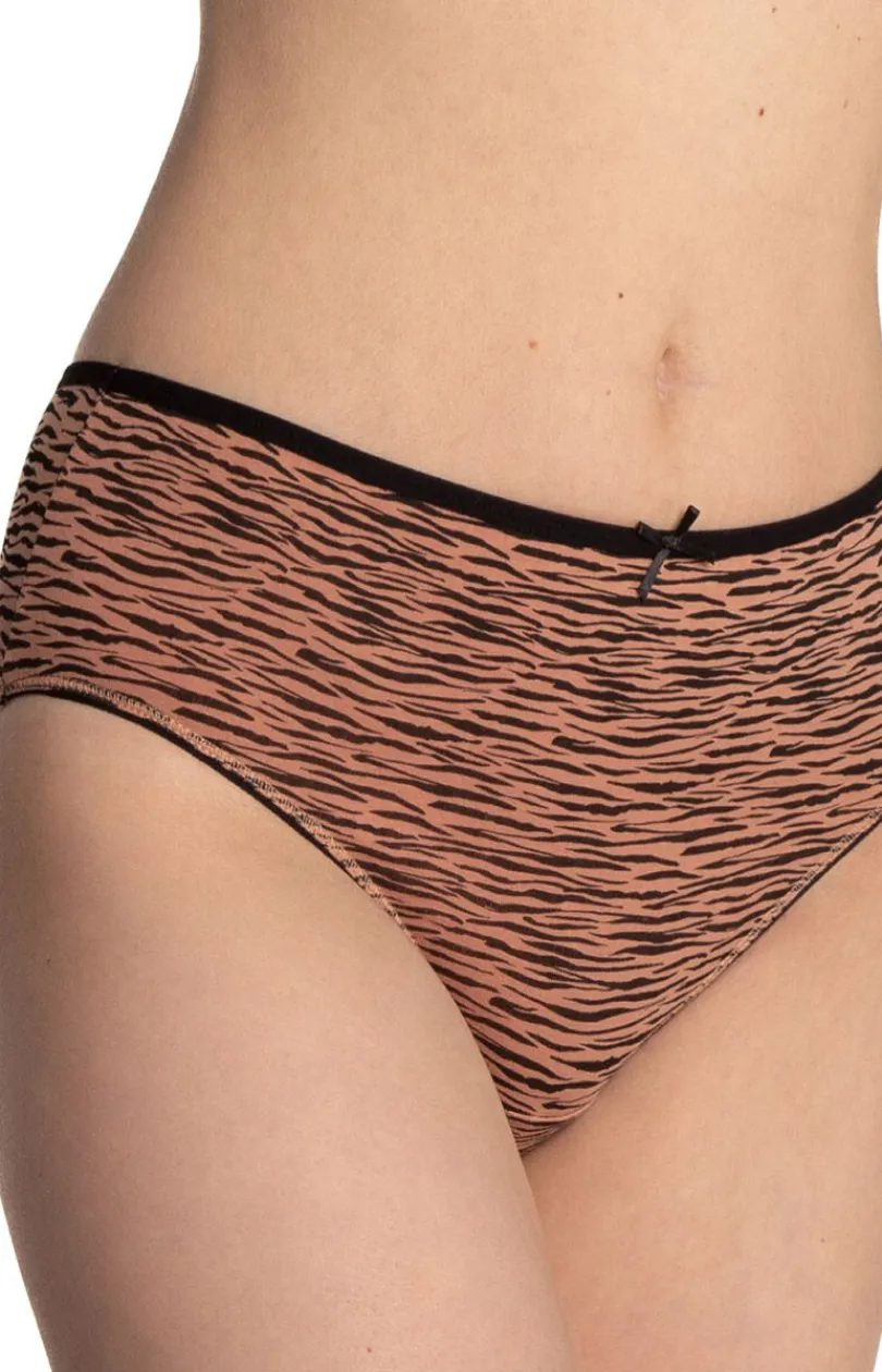 Damskie LAMA Wielopaki Damskie|Figi Bawełniane - 3-pack bawełniana figi dakie bikini -122BI-67