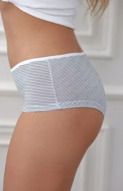Damskie Esli Wielopaki Damskie|Figi Bawełniane - 2-pack bawełnianych szortów damskich EUW003
