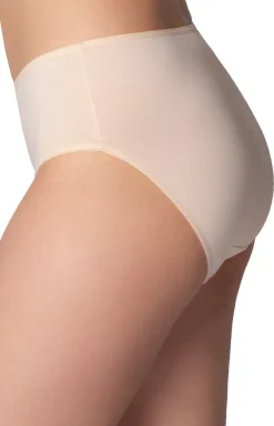 Damskie LAMA Wielopaki Damskie|Figi Z Wysokim Stanem - 3-pack figi damskie bawełniane -122BI-59