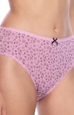 Damskie LAMA Wielopaki Damskie|Figi Z Wysokim Stanem - 3-pack figi damskie plus size L-127BI-25EX