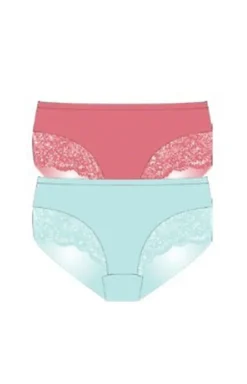 Damskie Cotonella Wielopaki Damskie|Figi Bawełniane - 2-pack figi damskie e Essentials GD173