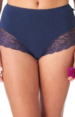 Damskie Key Wielopaki Damskie|Figi Bawełniane - 2-pack figi damskie z wysokim stanem LPF 248