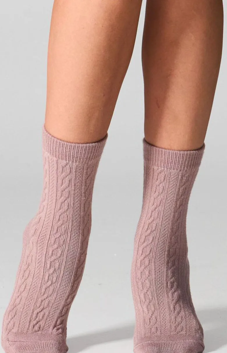 2-pack skarpetki damskie różowo-bordowe WC28 Velvet