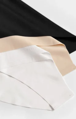 Damskie Gorteks Figi Bezszwowe|Wielopaki Damskie - 3-pak figi damskie bezszwowe Blanca