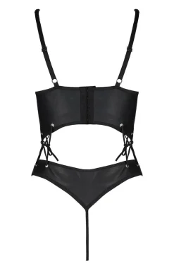 Passion czarne body damskie Francesca