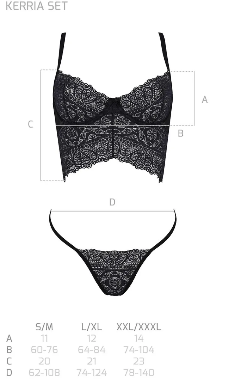 Passion Koszulki|Komplety Bielizny - komplet bielizny Kerria Set