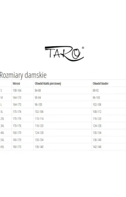 Damskie Taro Piżamy Bawełniane|Piżamy Damskie Długie - Piżama damska czarna Polly 3231