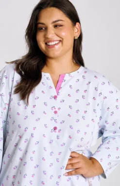 Damskie Taro Piżamy Dwuczęściowe|Piżamy Damskie Długie - Piżama damska plus size Yolanda 3462