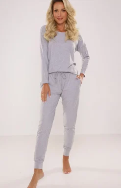 Damskie De Lafense Ciepłe Piżamy|Moda - Piżaa daka Paua 555