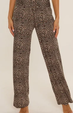 De Lafense Bielizna Homewear - Piżaa daka w panterkę avi 832