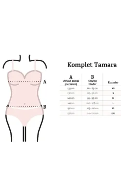 Damskie DKaren Bielizna Plus Size|Piżamy Damskie Krótkie - Piżaa z krótki rękawe i krótką nogawką Taara 2