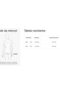 Prążkowane kolarki damskie mocca Rib 1205