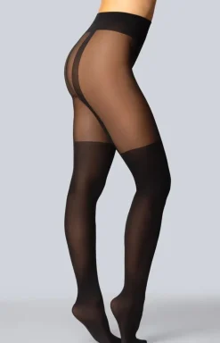 Rajstopy damskie czarne Chloe 30/50 DEN