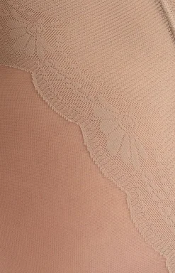 Rajstopy damskie półmatowe migdałowe 263 Bikini 40 DEN