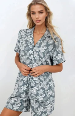 Rozpinana piżama damska Stylish Embrace