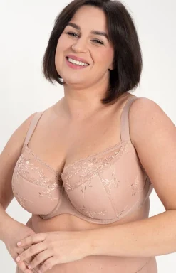 Samanta Biustonosze Semi-Soft|Biustonosz Duże Rozmiary - biustonosz półusztywniany semi-soft Juno A925