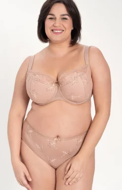 Samanta Biustonosze Semi-Soft|Biustonosz Duże Rozmiary - biustonosz półusztywniany semi-soft Juno A925