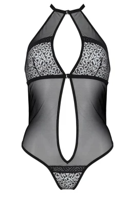 Passion Body|Body - Satara czarne body tiulowe