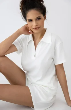 Damskie SENSIS Piżamy Damskie Krótkie|Bielizna Homewear - krótka piżaa daka dwuczęściowa ia