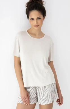 Damskie SENSIS Piżamy Damskie Krótkie|Bielizna Homewear - krótka piżaa daka dwuczęściowa Dahia