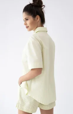Damskie SENSIS Piżamy Damskie Krótkie|Bielizna Homewear - etnia piżaa daka rozpinana Opheia