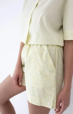 Damskie SENSIS Piżamy Damskie Krótkie|Bielizna Homewear - etnia piżaa daka rozpinana Opheia