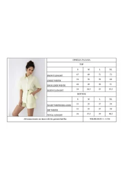 Damskie SENSIS Piżamy Damskie Krótkie|Bielizna Homewear - etnia piżaa daka rozpinana Opheia