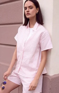 Damskie SENSIS Piżamy Damskie Krótkie|Bielizna Homewear - niana piżaa daka w paki eene