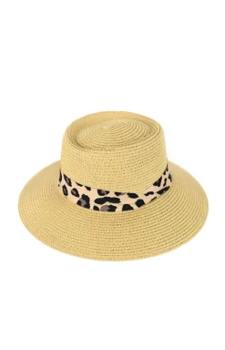 Art of Polo Kapelusze Plażowe - Simple Cheetah kapelusz plażowy cz21234-1
