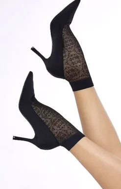 Skarpetki damskie tiulowe czarne 12507 Harriet 20 DEN