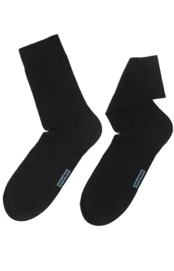 Męskie Conte Skarpety Męskie - Skarpetki męskie długie czarne 3DSOCKs