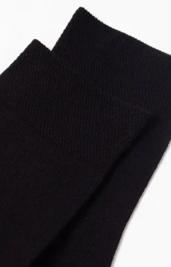 Męskie Conte Skarpety Męskie - Skarpetki męskie długie czarne 3DSOCKs