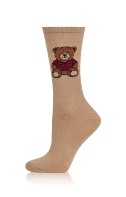 Skarpetki męskie z misiem S180D Ted
