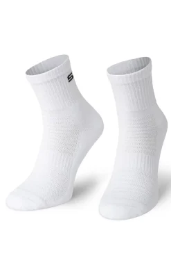 Damskie Spaio Skarpetki|Długie Skarpetki - Skarpetki sportowe białe Ultra Cushion ADAPT 02