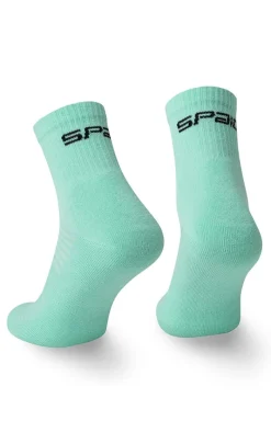 Damskie Spaio Skarpetki|Długie Skarpetki - Skarpetki sportowe miętowe Ultra Cushion ADAPT 02