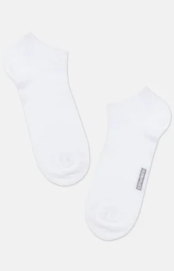 Skarpetki stopki męskie białe 3Dsocks
