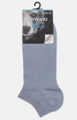 Skarpetki stopki męskie denim 3Dsocks