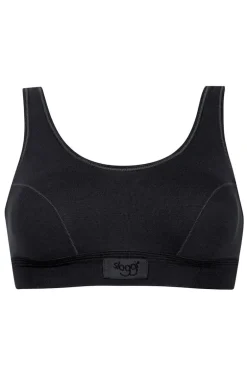 Sloggi czarny top sportowy Double Comfort 10022574