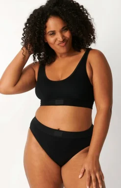 Sloggi czarny top sportowy Double Comfort 10022574