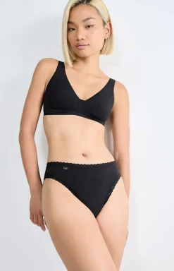 Damskie Sloggi Figi, Stringi, Panty|Figi Bawełniane - figi damskie 24/7 Cotton Lace Tai 10167195-0004