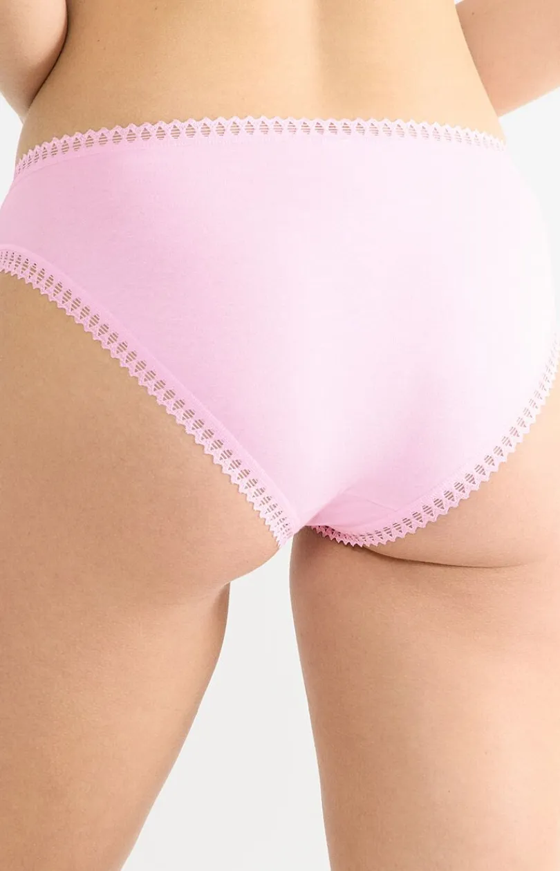 Damskie Sloggi Wielopaki Damskie|Figi Bawełniane - 3-pack figi damskie Go Crush High Leg 10219672-V004