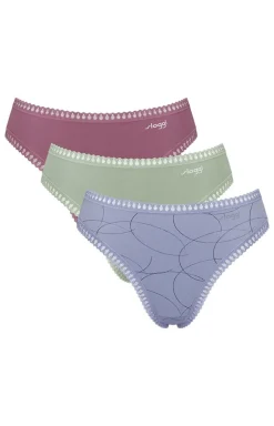 Sloggi 3-pack figi damskie Go Crush High Leg 10219672-V008
