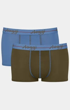 Sloggi 2-pak bokserki męskie bawełniane Start Hipster 10206968-0031