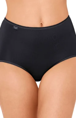 Damskie Sloggi Majtki Z Wysokim Stanem|Wielopaki Damskie - 3-pak figi damskie wysokie 24/7 Microfibre 10180854-0004
